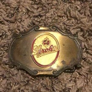 Stroh’s Beer Belt Buckle